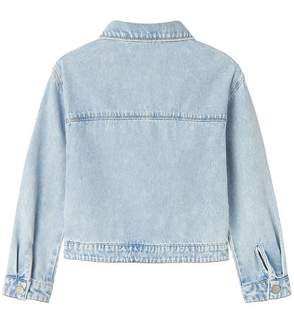 Name It Jeansjacke - Noos - NkfMila - Light Blue Gebleichter Den