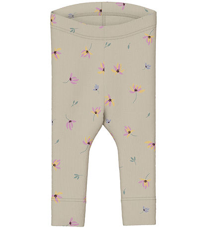 Leggings Name It - Rib - NbfTasha - Summer Sable
