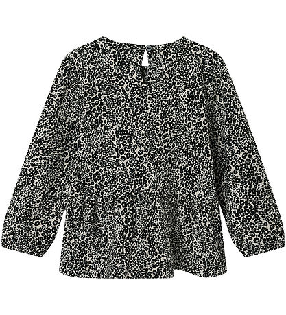 Name It Bluse - NmfSimone - Schwarz/Weiß