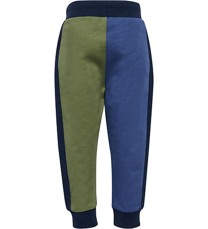 Hummel Sweatpants - hmlAssym - Black Iris w. Logo