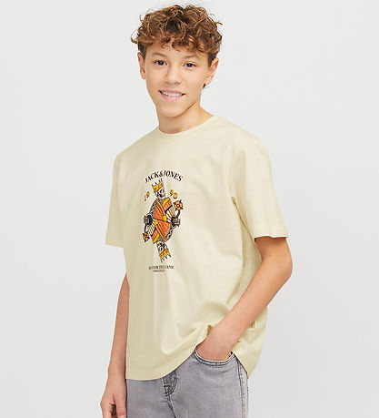 Jack & Jones T-shirt - Anatomy - Antique White