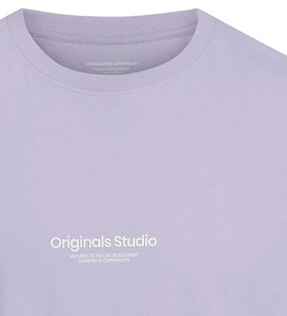 Jack & Jones Stuttermabolur - JorVesterbro - Cosmic Sky/Loose