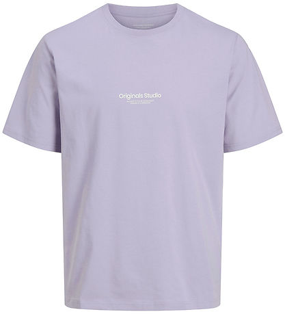 Jack & Jones Stuttermabolur - JorVesterbro - Cosmic Sky/Loose
