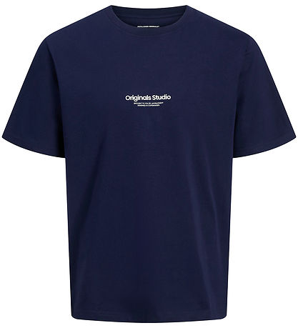 Jack & Jones Stuttermabolur - JorVesterbro - Ocean Cavern/Loose