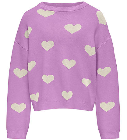Blouse Kids Only - Tricoté - KogMontana - Bouleau africain Viole