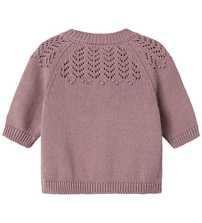 Name It Cardigan - Knitted - NbfBimolly - Elderberry