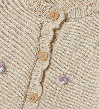 Name It Cardigan - Prjónað - NbfBilili - Summer Sandur M. Blóm