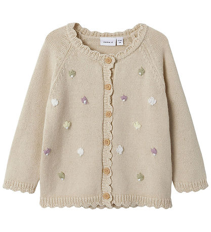 Name It Cardigan - Prjónað - NbfBilili - Summer Sandur M. Blóm