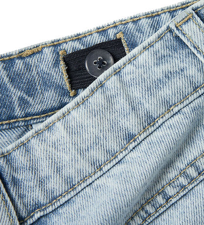 Name It Jeans - Wide - Noos - NkfBella - Light Blue Bleached Den