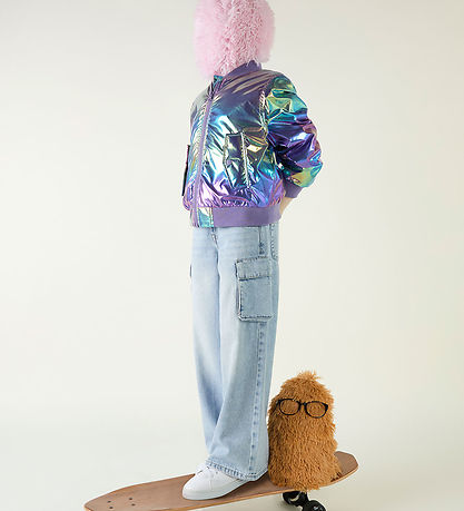 Name It Jeans - Wide - Noos - NkfBella - Light Blue Bleached Den