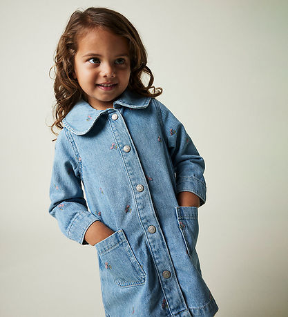 Name It Kleid - NmfPiper - Light Blue Denim