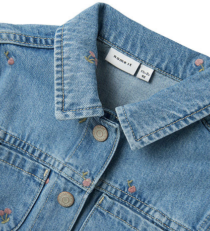 Name It Denim Jacket - NmfPiper - Light Blue Denim