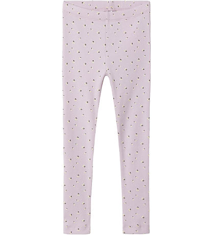 Name It Leggings - Rib - NmfBabeth - WInsome Orchid