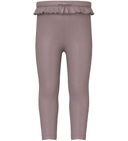 Name It Leggings - Rib - NmfBinnie - Elderberry