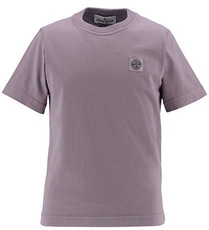 Stone Island Stuttermabolur - Fjólublátt