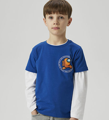 Name It T-Shirt - NkmJett Among Us - Limoges m. Print