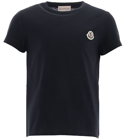 Moncler Stuttermabolirnir - 3 Pakki - Svart/Hvítur/Dökkblátt