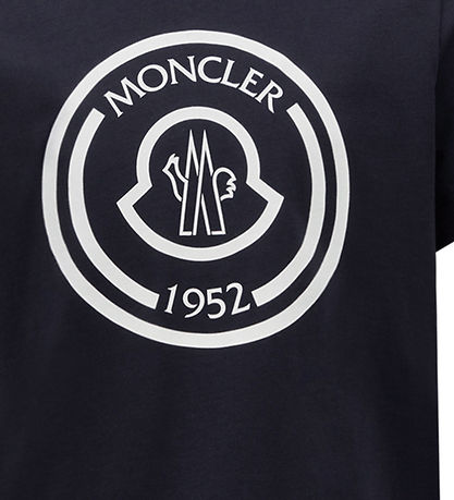 Moncler T-shirt - Navy w. Print