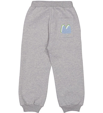 MarMar Joggingbuxur - Pelon - Blue Lógó