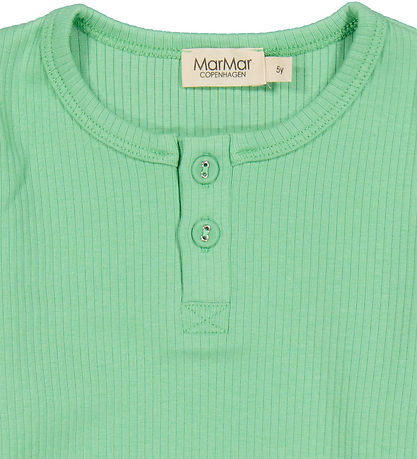 MarMar Bluse - Rib - Modal - Cale Green