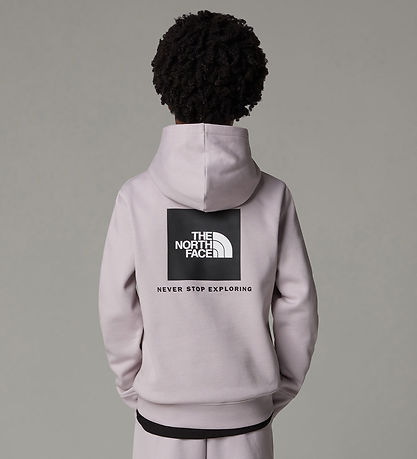 The North Face Kapuzenpullover - Box- Mondstein Grey m. Print