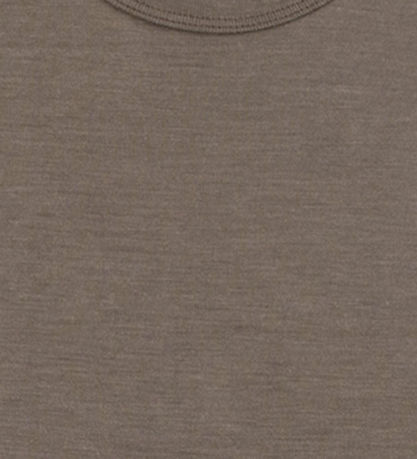 Joha Undershirt - Wool/Silk - Brown