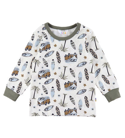 Joha Pyjama Set - Off White w. Print
