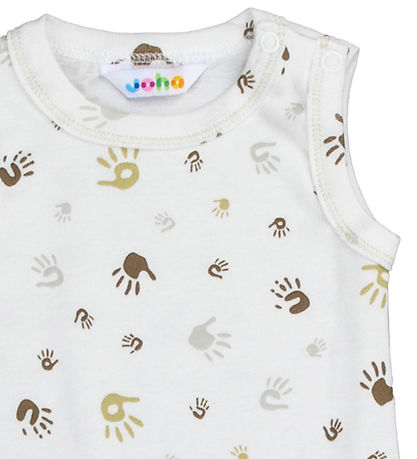 Joha Bodysuit n/a - Off White w. Print