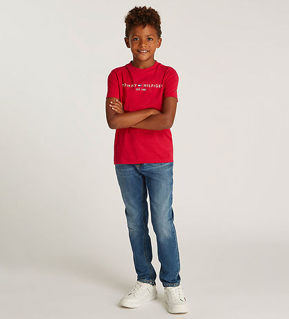 Tommy Hilfiger T-shirt - Corp Logo - Primary Ed