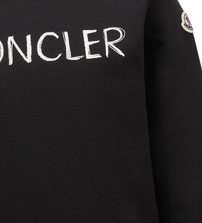 Moncler Sweatshirt - Schwarz m. Weiß