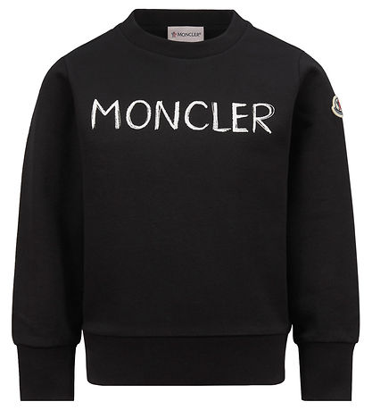 Moncler Sweatshirt - Schwarz m. Weiß