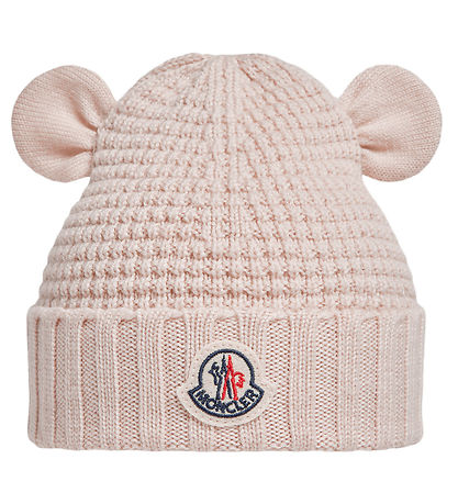 Moncler Beanie - Wool - Pink