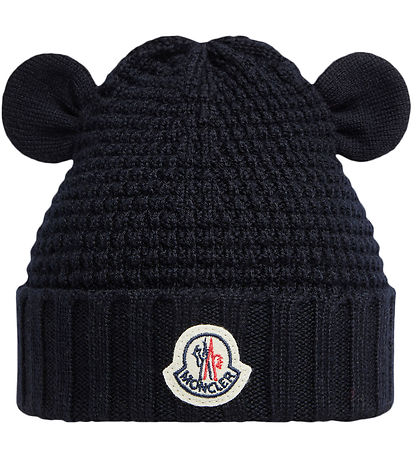 Moncler Beanie - Wool - Navy w. Ears