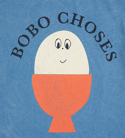 Bobo Choses Stuttermabolur - Morgunn - Ljósblár