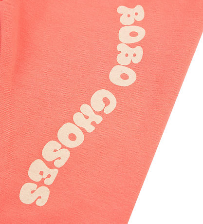 Bobo Choses Leggings - Wavy - Coral Pink