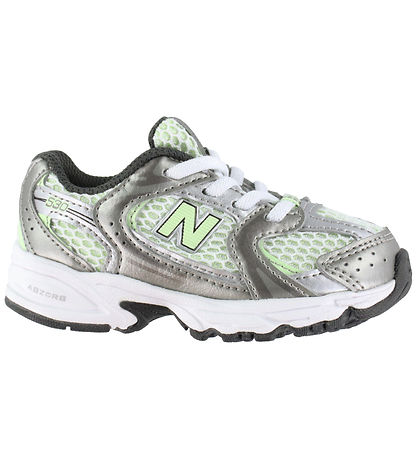 New Balance Shoes - 530 - Dark Silver Metallic/White/Mint