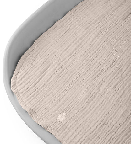 Sebra wickelunterlage - 2er-Pack - Musselin - Jetty Beige
