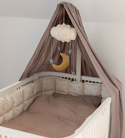 Sebra Canopy - Sky - Dobby weave - Jetty Beige