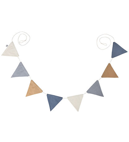 Sebra Flaggirlang - Dubbla - 300 cm - Forest Lake Blue