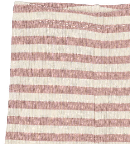 The New Siblings Leggings - Rib - TnsbFro - Adobe Rose Striped