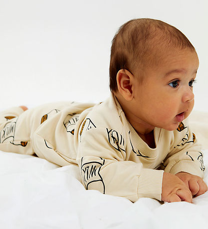 The New Siblings Sweatpants - TnsbNilos - White Swan AOP