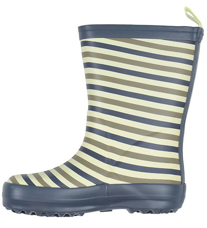 Bundgaard Rubber Boots - Charly High - Oceanic Stripe