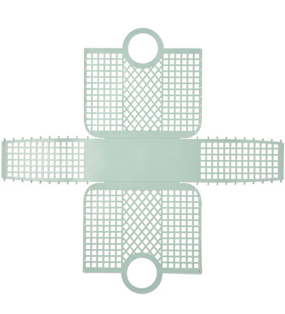 Liewood Fällbar Korg - Bloom - 36,5x39x15 cm - Light Pepparmint