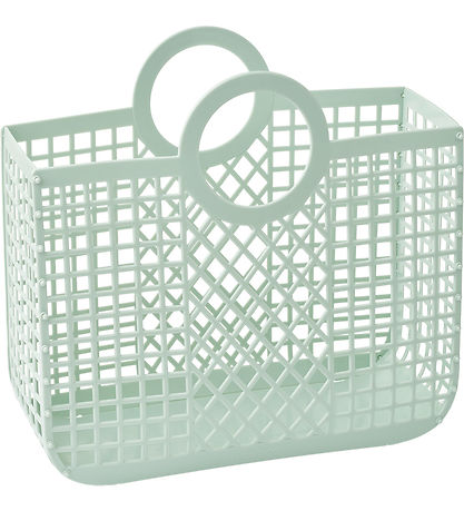 Liewood Fällbar Korg - Bloom - 36,5x39x15 cm - Light Pepparmint