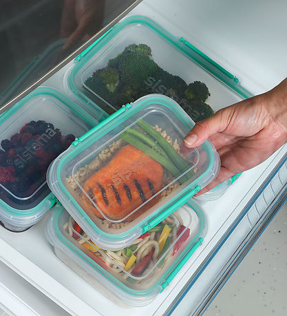 Sistema Lunchbox - 1 L Rectangle Stax To Go - Turquoise