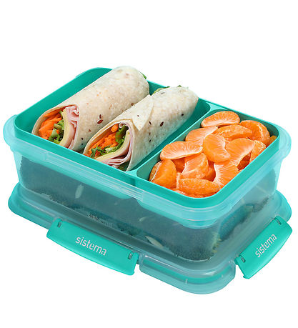 Sistema Lunchbox - 2.2L Rectangle Stax To Go - Turquoise