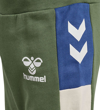Hummel Joggingbuxur - hmlSkylan - Olivine M. Lógó