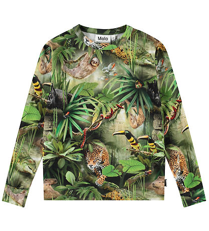Molo Bluse - Gerippt - Jungle Animals