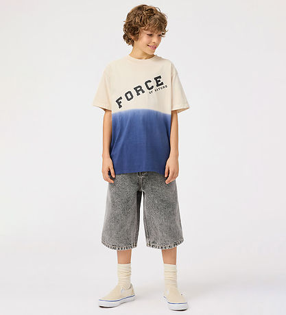 Molo Shorts - Denim - Alpha - Grey Stonewash