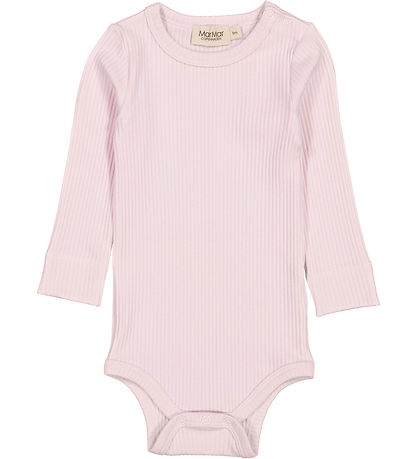 MarMar Samfella L/æ - Rib - Modal - Plain - Lilac Mist